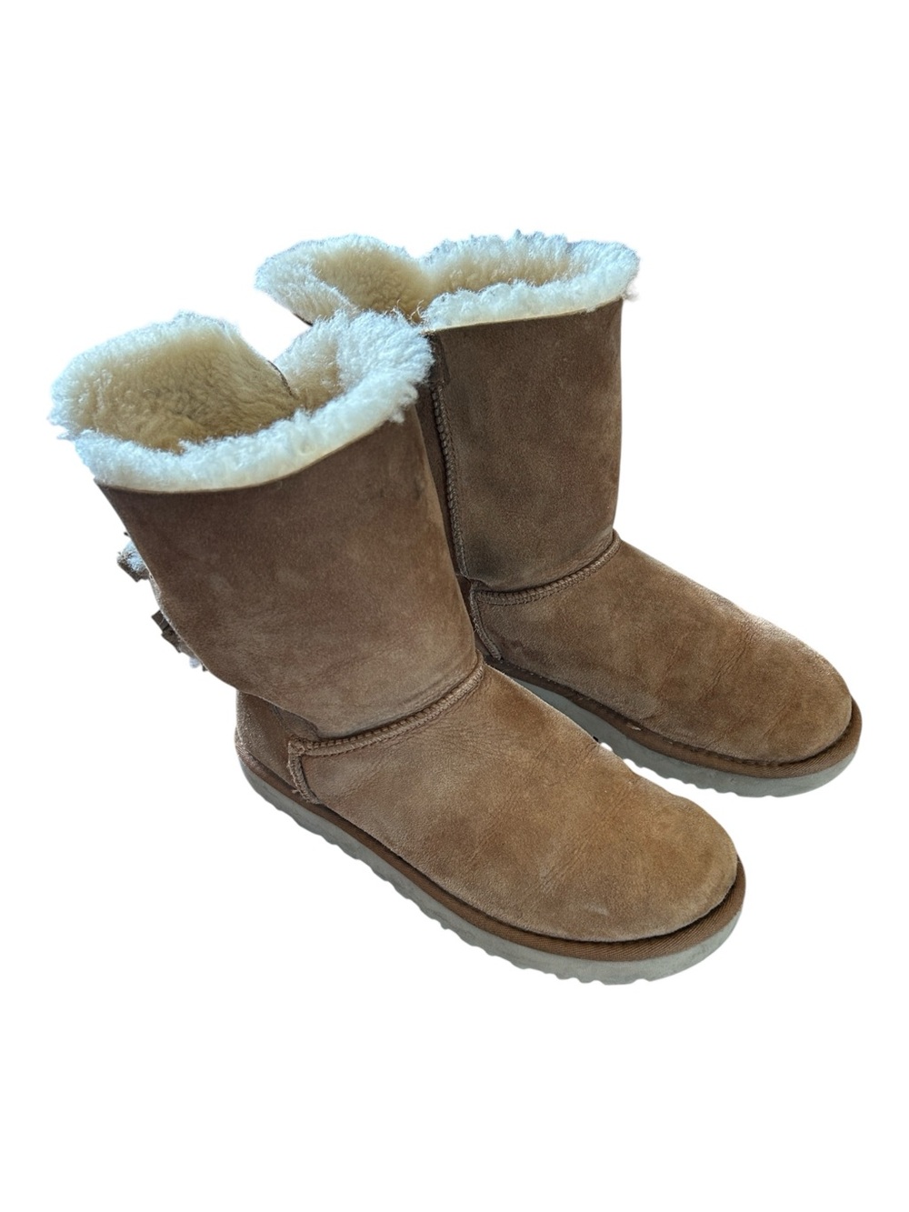 UGG Chestnut Mini Bailey Bow ll Boots